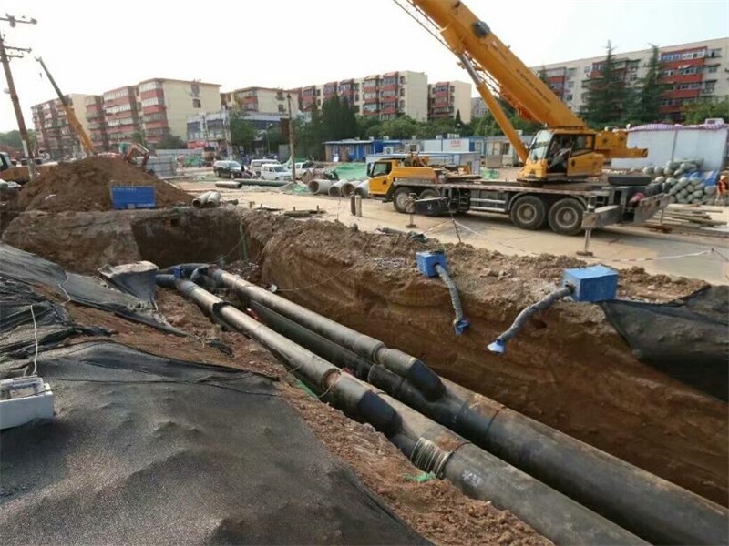 固原气体的输送管网